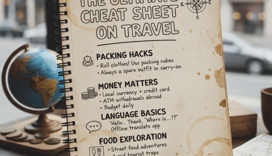 The Ultimate Cheat Sheet on Travel